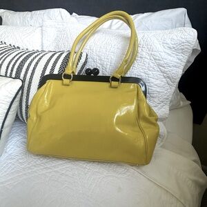 Hobo brand yellow purse